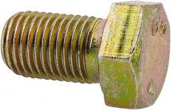 Made in North America - 3/8-24 UNF, 5/8" Length Under Head Hex Head Cap Screw - Apex Tool & Supply