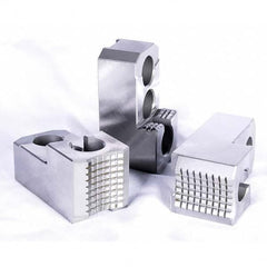 Kitagawa - Hard Lathe Chuck Jaws Jaw Type: Hard Jaw Jaw Interface Type: 1.5mm x 60 Serrated - Apex Tool & Supply