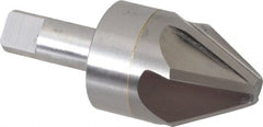 M.A. Ford - 1-1/4" Head Diam, 1/2" Shank Diam, 6 Flute 60° Solid Carbide Countersink - Apex Tool & Supply