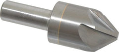 M.A. Ford - 1" Head Diam, 1/2" Shank Diam, 6 Flute 82° Solid Carbide Countersink - Apex Tool & Supply