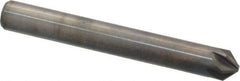 M.A. Ford - 3/16" Head Diam, 3/16" Shank Diam, 6 Flute 90° Solid Carbide Countersink - Bright Finish, 1-1/2" OAL, 0.04" Nose Diam, Single End, Straight Shank, Right Hand Cut - Apex Tool & Supply