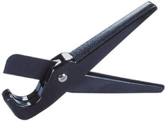Made in USA - 1-1/4" Pipe Capacity, Tube & Pipe Cutter - Cuts Plastic Pipe and Hose, Use with 1-1/4 Inch Plastic Pipe - Apex Tool & Supply