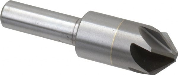 M.A. Ford - 5/8" Head Diam, 3/8" Shank Diam, 6 Flute 90° Solid Carbide Countersink - Apex Tool & Supply