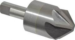 M.A. Ford - 1-1/4" Head Diam, 1/2" Shank Diam, 6 Flute 90° Solid Carbide Countersink - Apex Tool & Supply