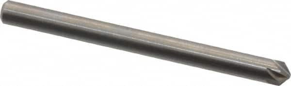 M.A. Ford - 1/8" Head Diam, 1/8" Shank Diam, 6 Flute 100° Solid Carbide Countersink - Apex Tool & Supply