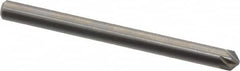 M.A. Ford - 1/8" Head Diam, 1/8" Shank Diam, 6 Flute 100° Solid Carbide Countersink - Apex Tool & Supply
