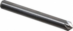 M.A. Ford - 3/16" Head Diam, 3/16" Shank Diam, 6 Flute 100° Solid Carbide Countersink - Apex Tool & Supply