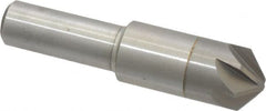 M.A. Ford - 1/2" Head Diam, 3/8" Shank Diam, 6 Flute 100° Solid Carbide Countersink - Apex Tool & Supply