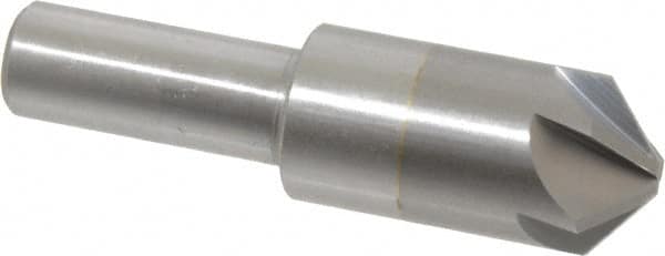 M.A. Ford - 3/4" Head Diam, 1/2" Shank Diam, 6 Flute 100° Solid Carbide Countersink - Apex Tool & Supply