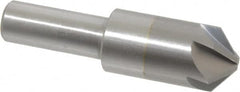 M.A. Ford - 3/4" Head Diam, 1/2" Shank Diam, 6 Flute 100° Solid Carbide Countersink - Apex Tool & Supply