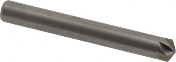M.A. Ford - 1/4" Head Diam, 1/4" Shank Diam, 6 Flute 120° Solid Carbide Countersink - Apex Tool & Supply
