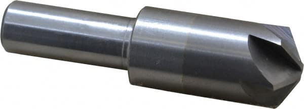 M.A. Ford - 3/4" Head Diam, 1/2" Shank Diam, 6 Flute 120° Solid Carbide Countersink - Apex Tool & Supply
