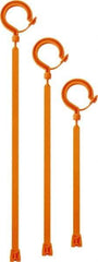 Ergodyne - 19.7" Tie Hook - Zip Tie Connection, Orange - Apex Tool & Supply