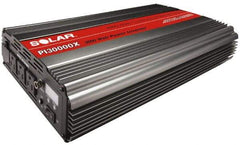 Solar - 3 Connection, 12 VDC Input, 120 VAC Output, 6,000 Peak Wattage, Power Inverter - 3,000 Watt Continuous Output Power - Apex Tool & Supply