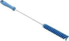 Vikan - 3/4" Diam Polyester Valve Brush - 19-5/8" OAL, 5-3/4" Head Length, Polypropylene & Stainless Steel Handle - Apex Tool & Supply