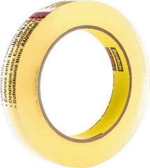 3M - 72 Yd Acrylic Adhesive Double Sided Tape - 3.5 mil Thick, UPVC Liner - Apex Tool & Supply