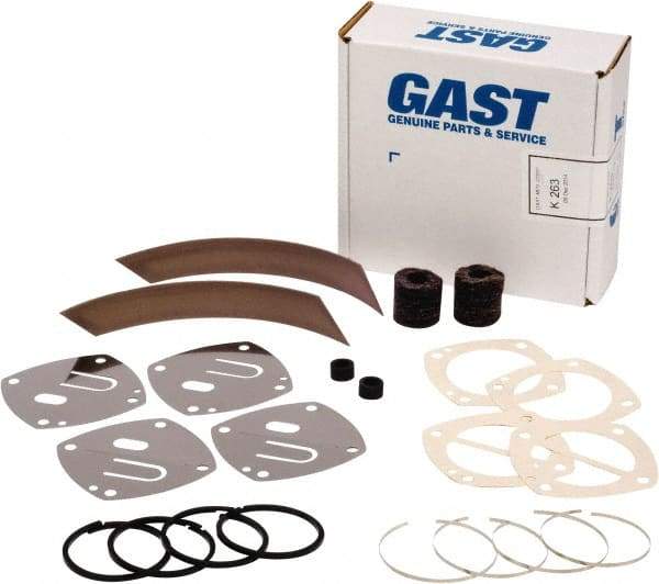 Gast - Air Compressor Repair Kit - Use with Gast 56 Frame Piston Pumps - Apex Tool & Supply