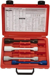 Proto - 12.3" Long, Black/White/Gray/Blue Steel American Car Wheel Torque Set - For Use with Domestic & Foreign Vehicles - Apex Tool & Supply