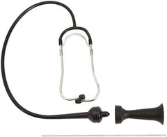 Proto - 14.9" Long, Metal/Black Steel Auto Engine Stethoscope - For Use with All Vehicles - Apex Tool & Supply