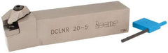 Iscar - DCLN, Right Hand Cut, 95° Lead Angle, 1-1/4" Shank Height x 1-1/4" Shank Width, Negative Rake Indexable Turning Toolholder - 6" OAL, CN..54. Insert Compatibility, Series Isoturn - Apex Tool & Supply