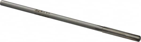 Made in USA - 3/16" Carbide-Tipped 4 Flute Chucking Reamer - Apex Tool & Supply