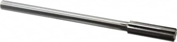 Made in USA - 19/32" Carbide-Tipped 6 Flute Chucking Reamer - Apex Tool & Supply