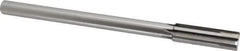 Made in USA - 11/16" Carbide-Tipped 6 Flute Chucking Reamer - Straight Flute, 9/16" Straight Shank, 2-1/4" Flute Length, 9" OAL - Apex Tool & Supply