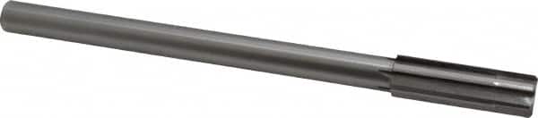 Made in USA - 45/64" Carbide-Tipped 6 Flute Chucking Reamer - Apex Tool & Supply