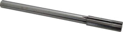 Made in USA - 3/4" Carbide-Tipped 6 Flute Chucking Reamer - Straight Flute, 5/8" Straight Shank, 2-1/2" Flute Length, 9-1/2" OAL - Apex Tool & Supply