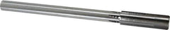 Made in USA - 25/32" Carbide-Tipped 6 Flute Chucking Reamer - Straight Flute, 5/8" Straight Shank, 2-1/2" Flute Length, 9-1/2" OAL - Apex Tool & Supply