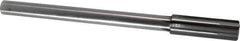 Made in USA - 51/64" Carbide-Tipped 6 Flute Chucking Reamer - Straight Flute, Straight Shank, 2-1/2" Flute Length, 9-1/2" OAL - Apex Tool & Supply