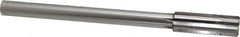 Made in USA - 13/16" Carbide-Tipped 6 Flute Chucking Reamer - Straight Flute, 5/8" Straight Shank, 2-1/2" Flute Length, 9-1/2" OAL - Apex Tool & Supply