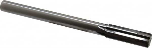 Made in USA - 55/64" Carbide-Tipped 6 Flute Chucking Reamer - Apex Tool & Supply