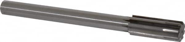 Made in USA - 1-1/8" Carbide-Tipped 8 Flute Chucking Reamer - Apex Tool & Supply