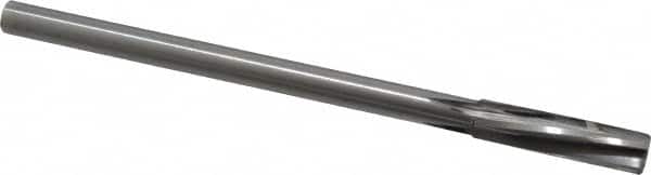 Made in USA - 7/16" Carbide-Tipped 4 Flute Chucking Reamer - Apex Tool & Supply