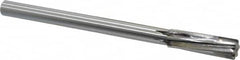 Made in USA - 3/4" Carbide-Tipped 6 Flute Chucking Reamer - Apex Tool & Supply