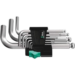 Wera - Hex Key Sets Tool Type: Hex Handle Type: L-Key Long Arm - Apex Tool & Supply