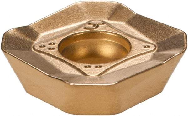 Tungaloy - SWMT13T3 MJ Grade T3130 Carbide Milling Insert - 4mm Thick, 2mm Corner Radius - Apex Tool & Supply
