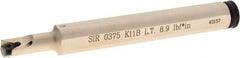 Iscar - Internal Thread, Right Hand Cut, 5/8" Shank Width x 5/8" Shank Height Indexable Threading Toolholder - 5" OAL, Various Insert Compatibility, SI Toolholder, Series SIR - Apex Tool & Supply