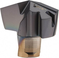 Iscar - Series ICP, 1.016" Diam Grade IC908 140° Replaceable Drill Tip - Carbide, TiAlN Finish, 25 Seat Size, Through Coolant - Apex Tool & Supply