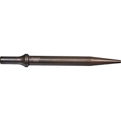 Mayhew - 3/16" Head Width, 7-1/2" OAL, Tapered Punch Chisel - Round Drive, Round Shank, Steel - Apex Tool & Supply