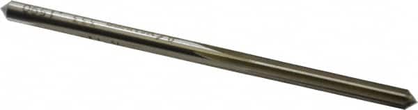 Made in USA - #21 High Speed Steel 6 Flute Chucking Reamer - Apex Tool & Supply