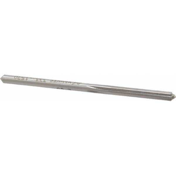 Made in USA - #22 High Speed Steel 4 Flute Chucking Reamer - Apex Tool & Supply