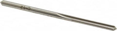 Made in USA - #27 High Speed Steel 4 Flute Chucking Reamer - Apex Tool & Supply