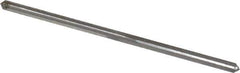 Made in USA - #40 High Speed Steel 4 Flute Chucking Reamer - Straight Flute, 0.098" Straight Shank, 7/8" Flute Length, 2-3/8" OAL - Apex Tool & Supply