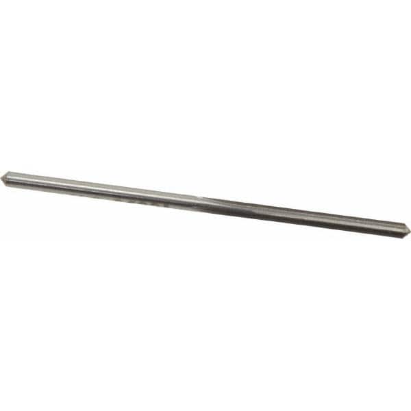 Made in USA - #43 High Speed Steel 4 Flute Chucking Reamer - Apex Tool & Supply