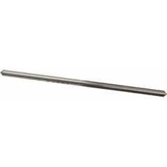 Made in USA - #43 High Speed Steel 4 Flute Chucking Reamer - Apex Tool & Supply