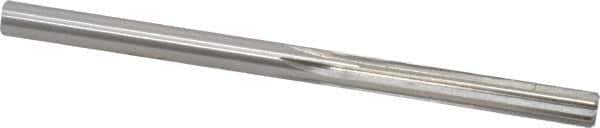 Made in USA - 15/64" High Speed Steel 6 Flute Chucking Reamer - Straight Flute, 15/64" Straight Shank, 1-1/2" Flute Length, 3-7/8" OAL - Apex Tool & Supply