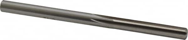 Made in USA - 17/64" High Speed Steel 6 Flute Chucking Reamer - Apex Tool & Supply