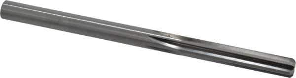 Made in USA - 9/32" High Speed Steel 6 Flute Chucking Reamer - Straight Flute, 9/32" Straight Shank, 1-1/2" Flute Length, 4-1/4" OAL - Apex Tool & Supply